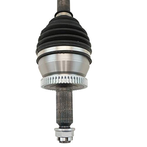 TRQ Front Driver and Passenger CV Axle Assembly Set Neoprene Boots Moly - style: CSA72979