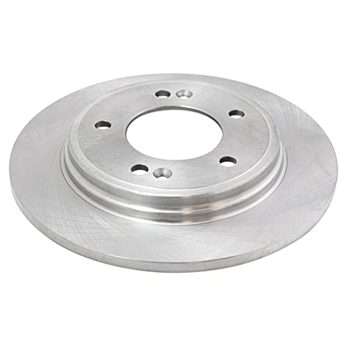 TRQ Rear Brake Pad and Rotor Set Ceramic Solid Rotors - style: BKA14230