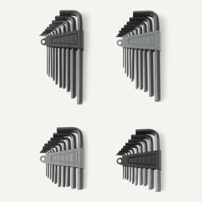 Amazon Basics 287-Piece Mechanic Socket Set with Quick-Release Ratchets, Wrenches, Bits, 1/4" 3/8" 1/2", Metric and SAE, 3-Drawer Case, for Auto and Machine Repairs