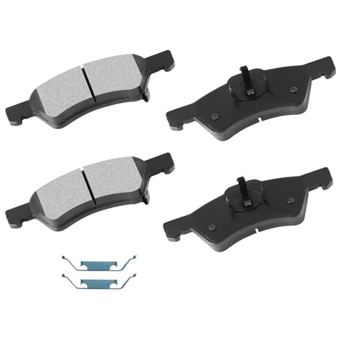 cciyu D857 Ceramic Front Disc Brake Pad Set - size: Front[D857]