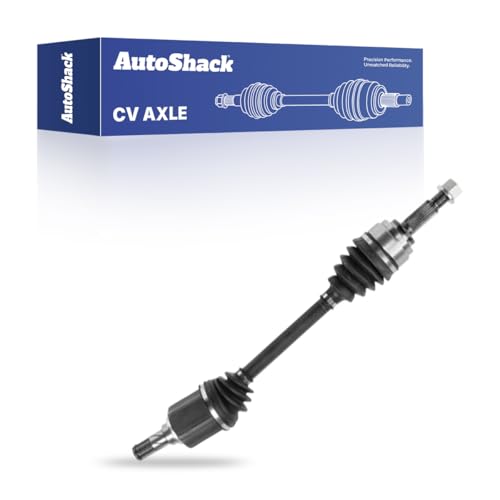 AutoShack Front CV Axle Shaft Assembly, Driver Side