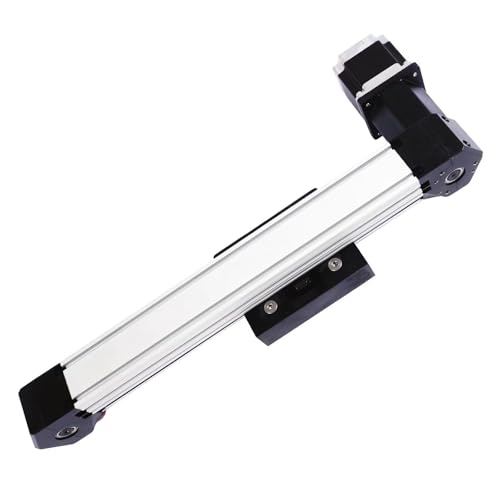 FUYU FPB45 Linear Belt Rail Linear Motion Guide Belt Drive Linear Module Table Nema 23 Stepper Motor for CNC[1300mm Work Size Stroke] - size: 1300mm