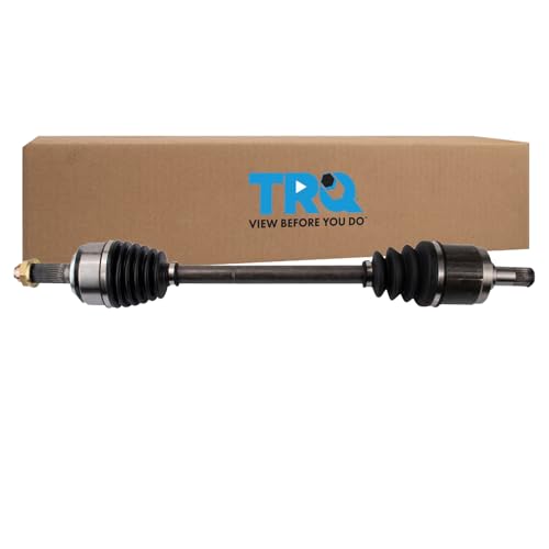 TRQ Front Driver Side CV Axle Assembly - style: CSA32582