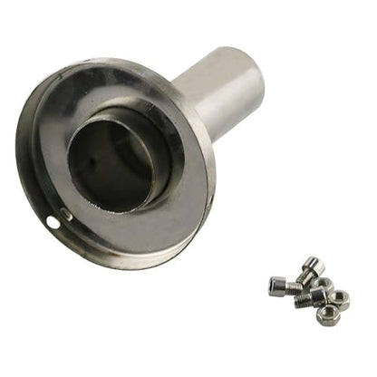 MGSTORM 3 Inch Exhaust Muffler Tip, Universal Removable Silencer for Car SUV Truck, 76mm Stainless Steel Round Exhaust Tip - size: 3 Inch