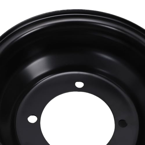 Acouto 8 Inch ATV Front Wheel Rim 19x7-8 19x7.00- Go Kart Wheel Rim 4 Hole High Strength Steel Hub for Dirt Bike Buggy Ride On Mower