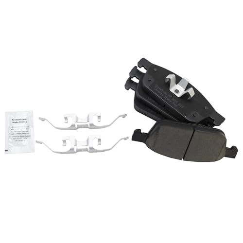 TRQ Front Ceramic Brake Pad and Rotor Set - style: BKA11974