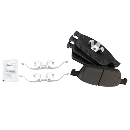 TRQ Front Ceramic Brake Pad and Rotor Set - style: BKA11974