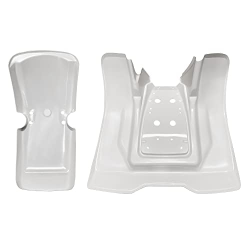 KUAFU Fender Compatible with 1983-1985 ATC200X ATC 200X 3-Wheeler - size: White