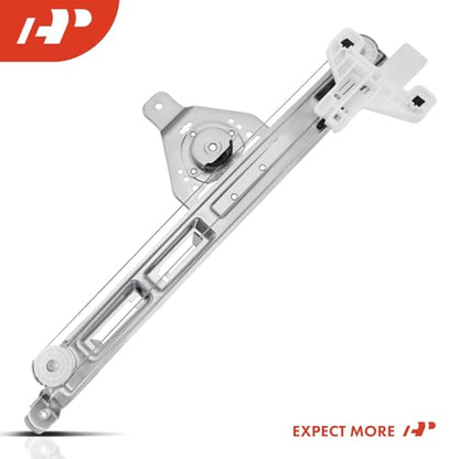 A-Premium Power Window Regulator Rear Driver Side, Without Motor - style: Rear Driver Side (LH)