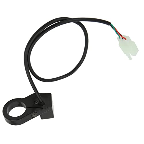 Handlebar Control Switch Three Speed Switch Easy Install Highly Durable for ATV Bike Motorcycle 1 Inch (Plastic Metal)
