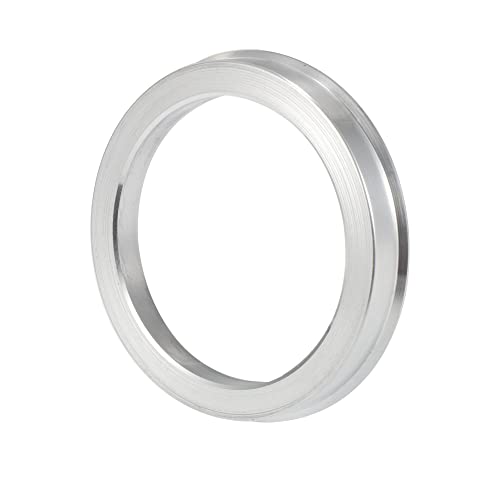X AUTOHAUX 4pcs OD 72.6mm to ID 58.1mm Aluminium Alloy Hub Centric Rings - size: 58.1mm