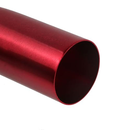 Modengzhe Cool Air Intake Kit, 3" Universal Induction Flow Tube Kit, Red - color: Red