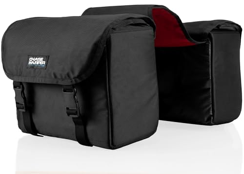 Chase Harper USA 3775 Phoenix Saddle Bags - 21.2 Liters - Water-Resistant, Tear-Resistant, Industrial Grade Ballistic Nylon - color: 3775 Phoenix Saddle Bags