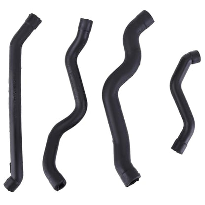 Pack of 2 Engine Valve Cover Gasket and Hose Set Fit for Mercedes-Benz ML320 ML350 ML430 E320 CLK320 C280 SLK320 C240 S500 SLK320 Replace 20180482 1120180282 1120180182 1179901578 VS50758R
