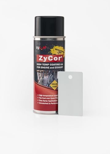 ZyCoat ZyCor 38012 DIY High Temperature Aerosol Coating - Gasser White/Primer Combo, 13 Ounce - 2 Pack - color: Gasser White/Primer