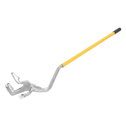 TUFFIOM Tire Mount Demount Tool Kit Steel Manual Tire Changer w/Bead Keeper, Tubeless Truck Bead Breaker, 17.5''-24'', Assembly Tool Equipped - color: Yellow