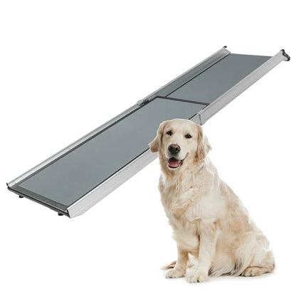 PetSafe Happy Ride Extra Long Telescoping Dog Ramp, Portable Pet Ramp for Cars, Trucks & SUVs with Adjustable Sizing - size: X-Large