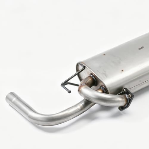 E36H Rear Exhaust Muffler for 11-19 Mitsubishi Outlander Sport 2.0L/2.4L - size: Mitsubishi Outlander 2011-2019