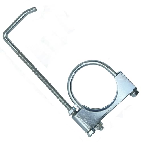 3" Universal Exhaust Clamp With Hanger, Muffler Hanger, 1 Pack - size: 3"