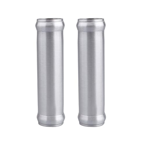 AC PERFORMANCE OD 3/4" Aluminum Tube Hose Joiner 2PCS - size: 3/4" (19mm)