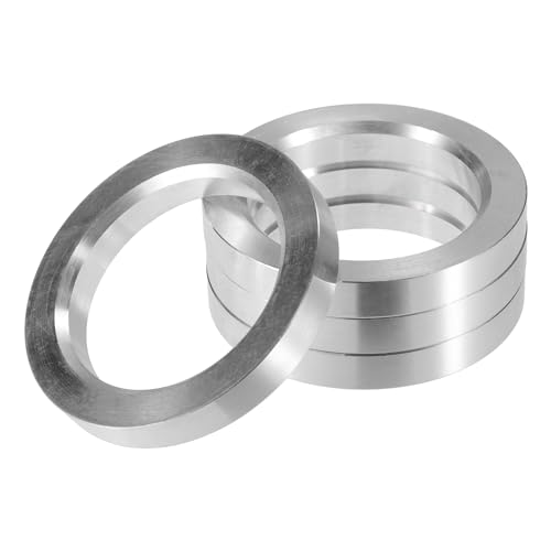X AUTOHAUX 4pcs OD 75mm to ID 54.1mm Aluminum Hub Centric Rings - size: 75mm ID to 54.1mm OD