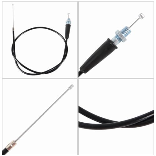 Motorcycle Throttle Universal Throttle Cable Kit Throttle Cable Clamp Twist Throttle for Mini Bike ATV ATC Quad Pit Dirt Doodlebug Bike Baja MB165 MB200 5.5hp 6.5hp 196cc 200cc 7/8" 22mm Handlebar
