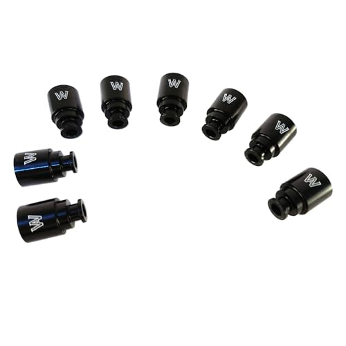8PCS Injector Top Hats Spacers For GM Truck TBSS NBSS Manifold 6.2L 6.0L 5.3L