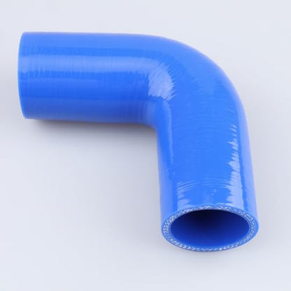 AC PERFORMANCE ID 1.5" 90° Degree Elbow Silicone Hose Coupler Blue - color: Blue, size: ID 1.5" (38mm)