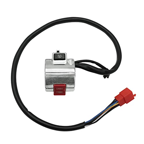 Right Start Stop Kill Control Switch for Honda VTX1800 VTX 1800 C/F/N/R/S/T 2002-2008, OEM# 35130-MCV-N22 35013-MCH-020 35130-MCH-F13