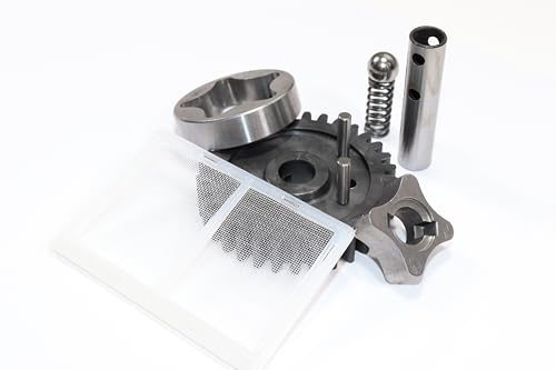 Oil Pump Kit Compatible with Kawasaki Mule 2510/3010 / 4010 (KAF620) with Filter/Rotors/Spur Gear/Springs/Shaft/Dowl Pins