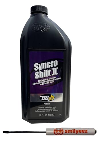 Smilyeez Listing for BG Syncro Shift II PN 792 with Pocket Screwdriver (1 Bottle) Synthetic Gear Lubricant - Fluid for Manual Transmissions and Trans-Axle - size: 1 Pack