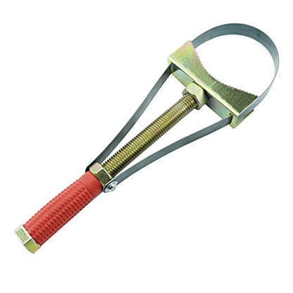 Oil Filter Wrench Removal Tool Heavy Duty Adjustable Strap 9-15 cm Diameter for Truck Excavators