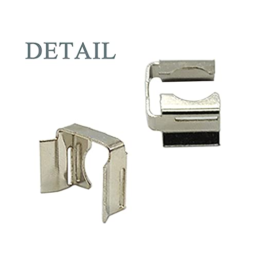 HiSport Fuel Injector Metal Retaining Clip Set of 4 Fuel Injector Locks