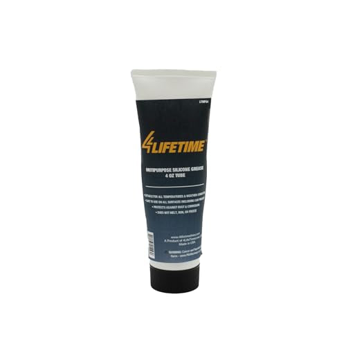 4LifetimeLines Multi-Purpose Silicone Grease – 4 oz Tube, Brake Caliper Grease, Brake Lubricant, All-Weather Lubricant for Auto, Home, Farm & Shop, Long-Lasting Versatility - size: 4oz Tube