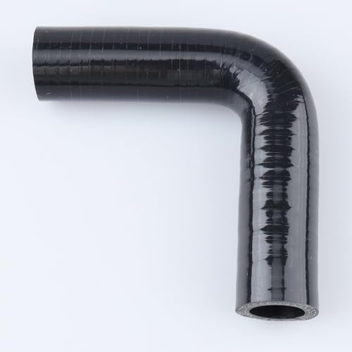 AC PERFORMANCE ID 3/4" 90° Degree Elbow Silicone Hose Coupler Black - color: Black, size: ID 3/4" (19mm)