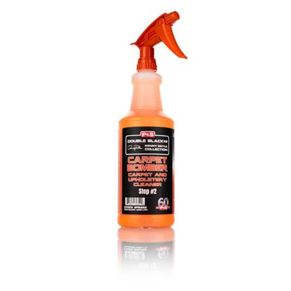 P & S PROFESSIONAL DETAIL PRODUCTS - Carpet Bomber Carpet and Upholstery Cleaner; Citrus-Based Cleaner Dissolves Grease and Lifts Dirt; Highly Dilutable; Great on Engines and Wheel Wells (1 Quart) - size: 32 Fl Oz (Pack of 1)