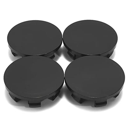 RTRHINOTUNING 54mm/46mm Black ABS Wheel Center Hub Caps for Cobalt(2005-2010) Cruze(2005-2007) Impala(2005-2010) #9595095 Set of 4 - color: Black