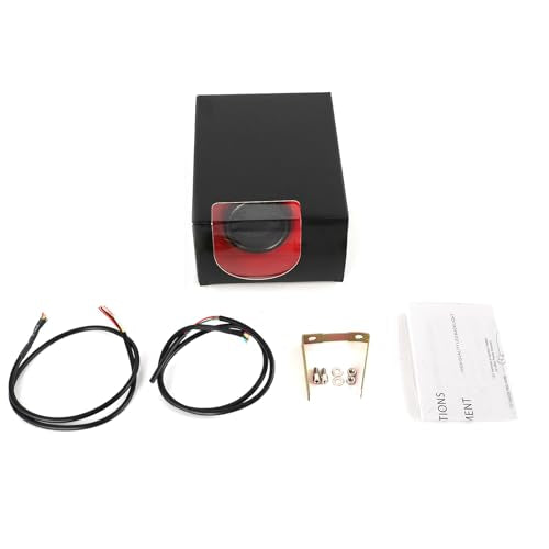 Tinted 7 Color Volt Voltmeter Gauge kit 8-18V 2-1/16"(52mm)