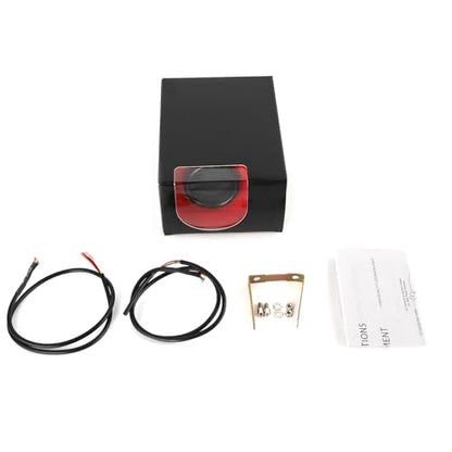 Tinted 7 Color Volt Voltmeter Gauge kit 8-18V 2-1/16"(52mm)