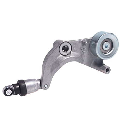 39077 Accessory Drive Belt Tensioner With Pulley Assembly (For L4 1.8L) Fit For 2007-2011 Honda Civic (OE# 31170RWK015) - size: 39077