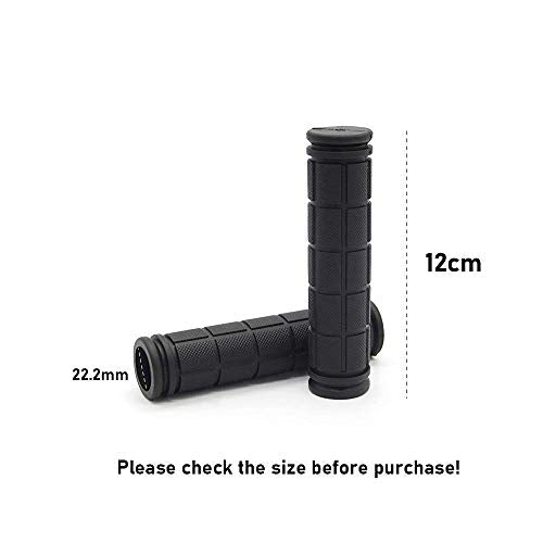 Bike Handlebar Grips, Non-Slip Rubber Bicycle Handle Bar Wraps for Kids Bikes(7 Colors) - color: Purple
