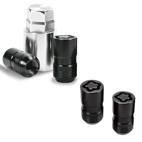 24216 Wheel Locks Lug Nuts M14 x 1.50 Compatible with Cadillac Escalade