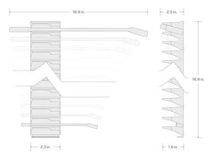 TEKTON Combination Wrench Set, 22-Piece | WCB95204