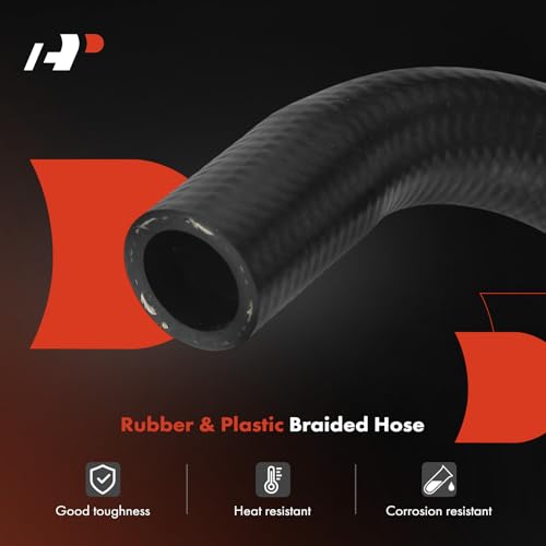 A-Premium Outlet HVAC Heater Hose Pipe Line Assembly with Protective Sleeve