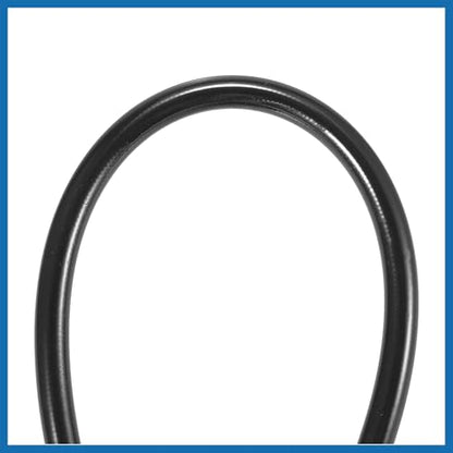 Universal 140cm 55.12" Motorcycle Brake Clutch Oil Hose Line Pipe Hydraulic Reinforced Stainless Steel Braided Black Item Replacement