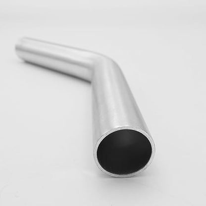 AC PERFORMANCE 1.25" 45° Degree Aluminum Elbow Intercooler Air Intake Tube - color: Silver 45, size: 1.25" (32mm)