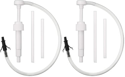 Slippery Pete - Fluid Pump for Standard Quart Bottles - 8cc per Pump Stroke and 3rd Hand Adapter, Transfer Gear Oil, Transmission and Differential Fluid (28mm) (Pack of 2) - size: 28mm (Pack of 2)