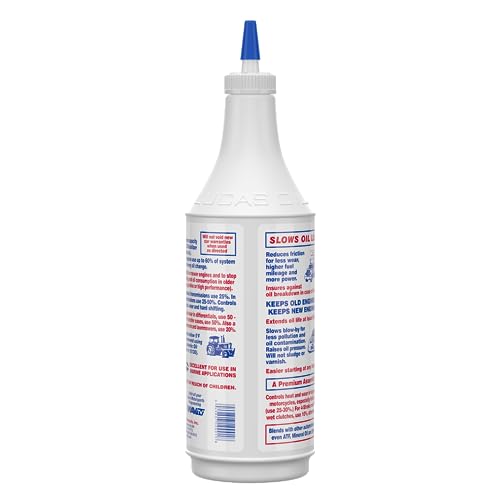 Lucas Oil 10001 Heavy Duty Oil Stabilizer - 1 Quart (Pack of 12) - size: 32 Ounce, (Pack of 12)