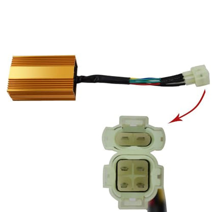 For ATV CG125 150cc-250cc DC Casoli Moto No Rev 6 Pin Performance Racing CDI GY6OEM Genuine Replacement