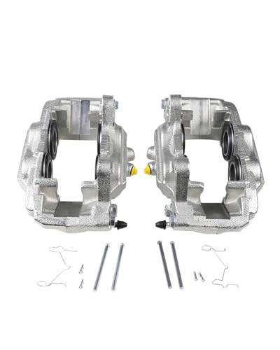 Front Performance Brake Caliper Set - Compatible with 2003-2009 Toyota 4Runner, 2007-2014 FJ Cruiser & 2005-2023 Tacoma, 2PCS Left & Right, Premium Loaded Calipers, Front Driver and Passenger Side - size: Front-L&R